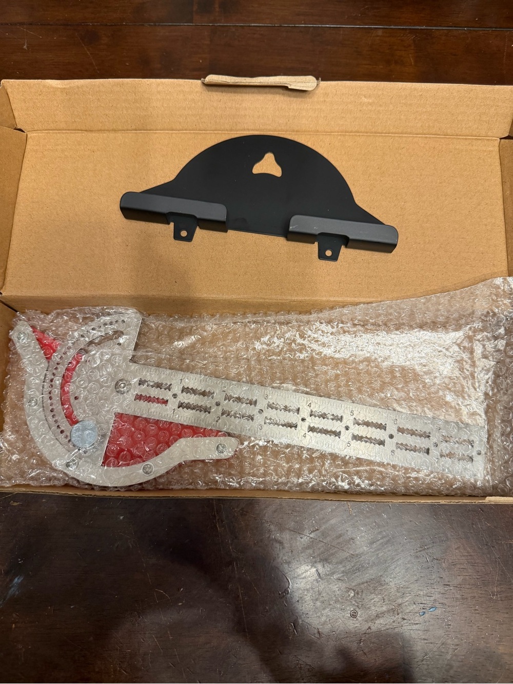 Woodworking ruler